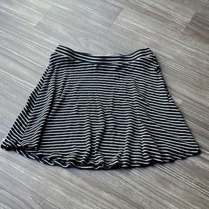 🖤striped mini skirt
